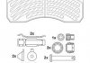 Гальмівні колодки, дискове гальмо (набір) 2925305390