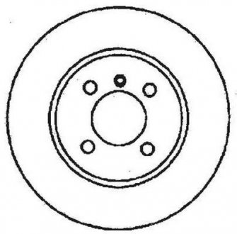 Тормозной диск Jurid 561324JC (фото 1)