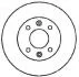 Диск гальмівний  BERLINGO/XANTIA/BX 266mm /P/ XSARA/PEUGEOT 206/306/PARTNER +ABS 561364JC