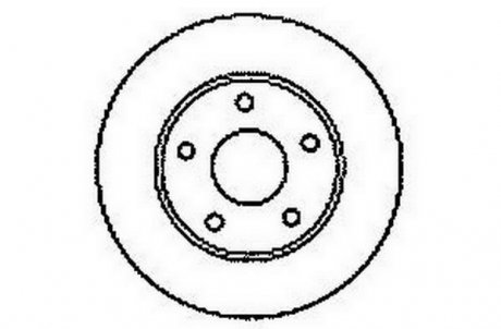 Гальмівний диск Jurid 561549JC (фото 1)