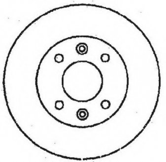 Тормозной диск Jurid 561555JC (фото 1)