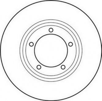 Гальмівний диск Jurid 561629JC (фото 1)