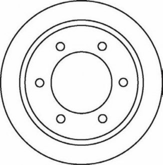 Гальмівний диск Jurid 562073J (фото 1)