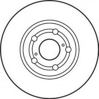 Гальмівний диск Jurid 562125JC (фото 1)
