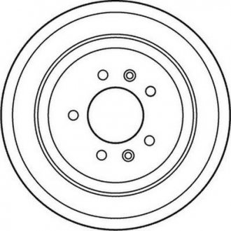 Гальмівний диск Jurid 562127JC (фото 1)