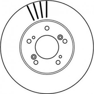 Тормозной диск Jurid 562143JC (фото 1)