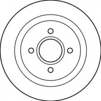 Тормозной диск Jurid 562208JC