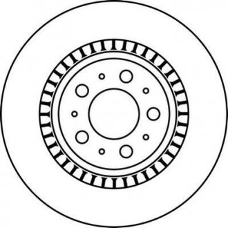 Тормозной диск Jurid 562218JC (фото 1)