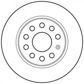 Тормозной диск Jurid 562614JC (фото 1)