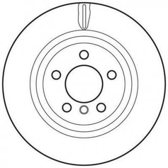 Тормозной диск Jurid 562793JC (фото 1)