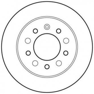 Тормозной диск Jurid 562816JC (фото 1)