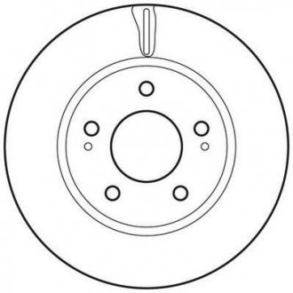 Тормозной диск Jurid 562820JC (фото 1)