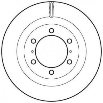 Тормозной диск Jurid 562828JC (фото 1)