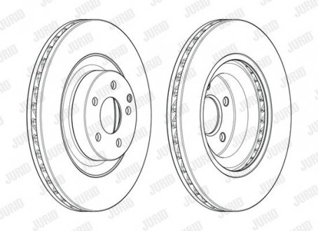 Тормозной диск Jurid 563012JC1