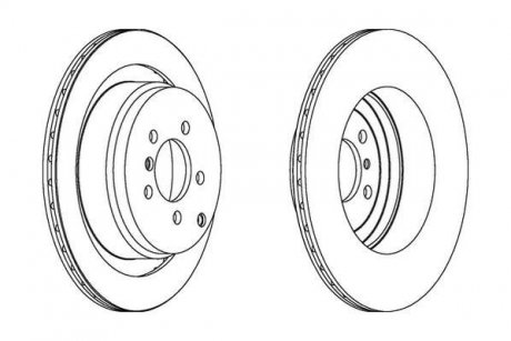 Гальмівний диск Jurid 563023JC-1