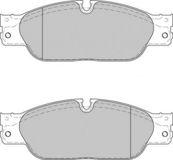 Тормозные колодки, дисковый тормоз (набор) Jurid 573023J (фото 1)