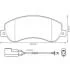 FORD Тормозные колодки передние Transit 06-, VW AMAROK 10- Jurid 573275J (фото 1)