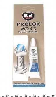 Клей (фиксатор) резьбовых соединений / BOND PROLOK W243 MEDIUM STRENGTH 6ML K2 B150 (фото 1)