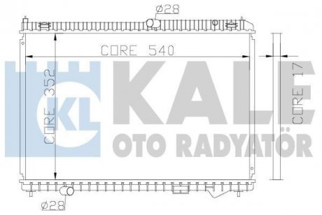 Теплообмінник KALE OTO RADYATOR 341945 (фото 1)