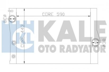 Теплообмінник KALE OTO RADYATOR 342235 (фото 1)