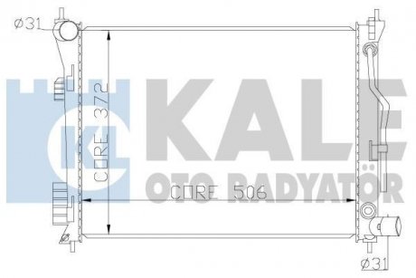 Теплообмінник KALE OTO RADYATOR 342280