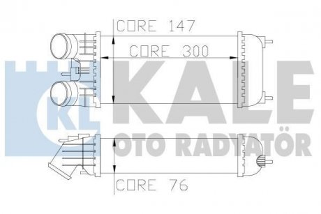 Теплообмінник KALE OTO RADYATOR 344600 (фото 1)