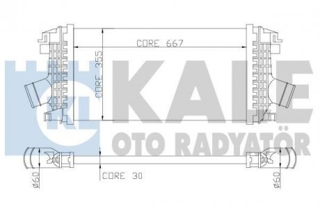 Теплообмінник KALE OTO RADYATOR 344900 (фото 1)