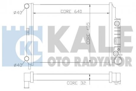 Теплообмінник KALE OTO RADYATOR 351600