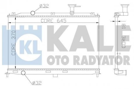 Теплообмінник KALE OTO RADYATOR 358000 (фото 1)