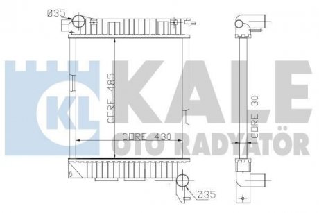 Теплообмінник KALE OTO RADYATOR 359400 (фото 1)