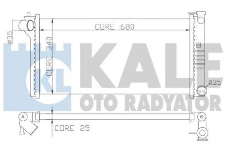 Теплообмінник KALE OTO RADYATOR 359600 (фото 1)