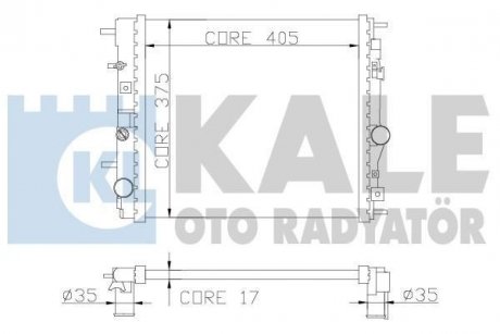 Теплообмінник KALE OTO RADYATOR 362500 (фото 1)