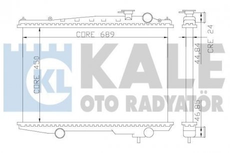 Теплообмінник KALE OTO RADYATOR 362700