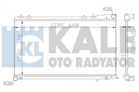 Теплообмінник KALE OTO RADYATOR 364900