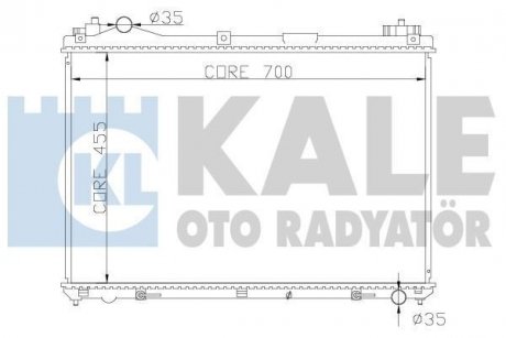 Теплообмінник KALE OTO RADYATOR 365400 (фото 1)