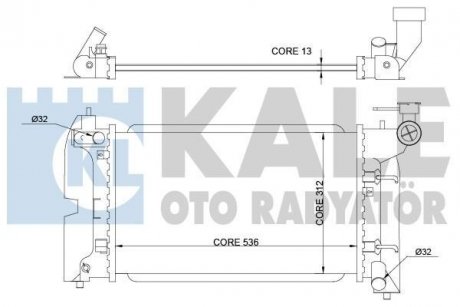 Теплообмінник KALE OTO RADYATOR 366200 (фото 1)