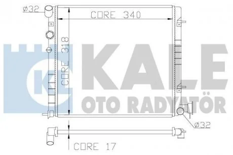 Теплообмінник KALE OTO RADYATOR 372500