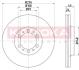 TARCZA HAMULC. MITSUBISHI PAJERO 91-99 WEN (szt.) KAMOKA 1031141 (фото 1)