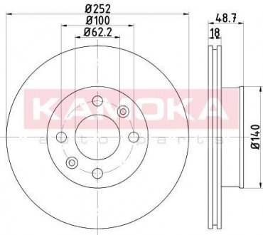 Автозапчастина KAMOKA 103207