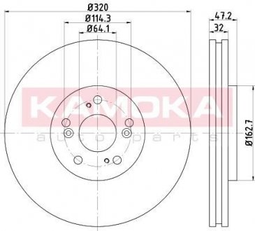 Автозапчастина KAMOKA 103318