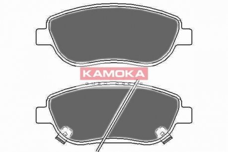 Комплект тормозных колодок, дисковый тормоз KAMOKA JQ101131 (фото 1)