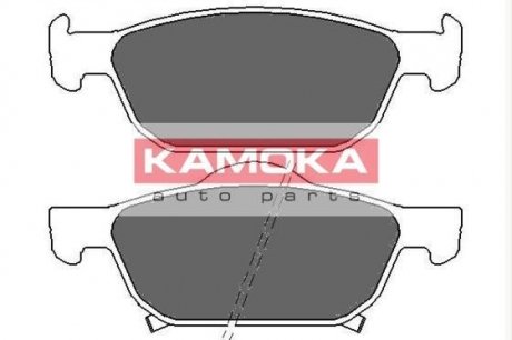 Комплект тормозных колодок, дисковый тормоз KAMOKA JQ101138 (фото 1)