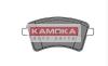 Комплект тормозных колодок, дисковый тормоз KAMOKA JQ101148 (фото 1)