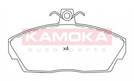Комплект гальмівних колодок KAMOKA JQ101194