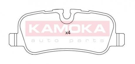 Комплект тормозных колодок KAMOKA JQ101211