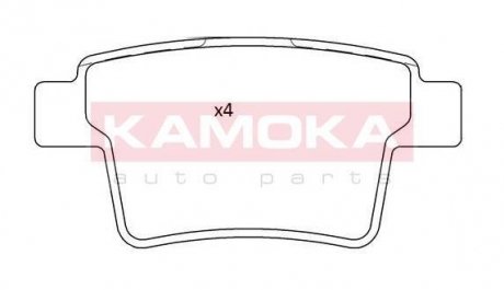 Комплект тормозных колодок KAMOKA JQ101214