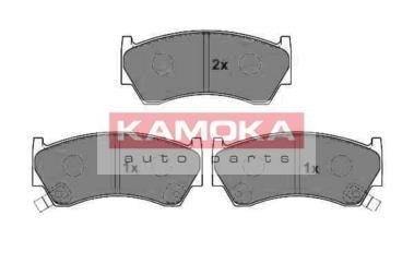 Комплект тормозных колодок, дисковый тормоз KAMOKA JQ1012182 (фото 1)