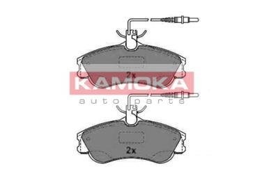 Комплект тормозных колодок, дисковый тормоз KAMOKA JQ1012224 (фото 1)