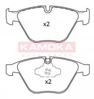 Комплект тормозных колодок KAMOKA JQ101222