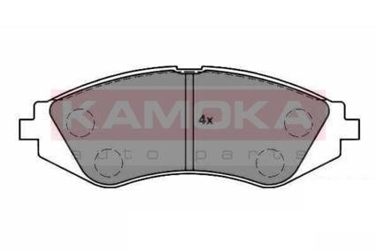 Комплект тормозных колодок, дисковый тормоз KAMOKA JQ1012232 (фото 1)